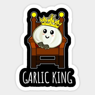 Garlic King Sticker